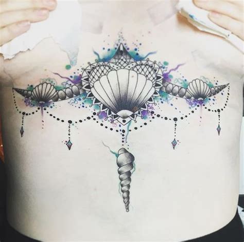 under boob tattoo small|23 sternum tattoos that prove the underboob is underrated